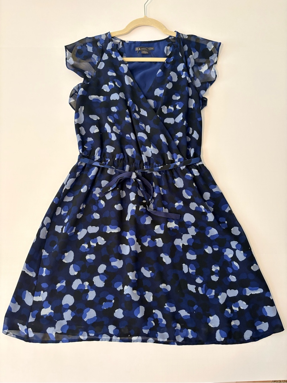 Kacey Montoya’s Closet | Armani Exchange Abstract Dot Faux Wrap Dress